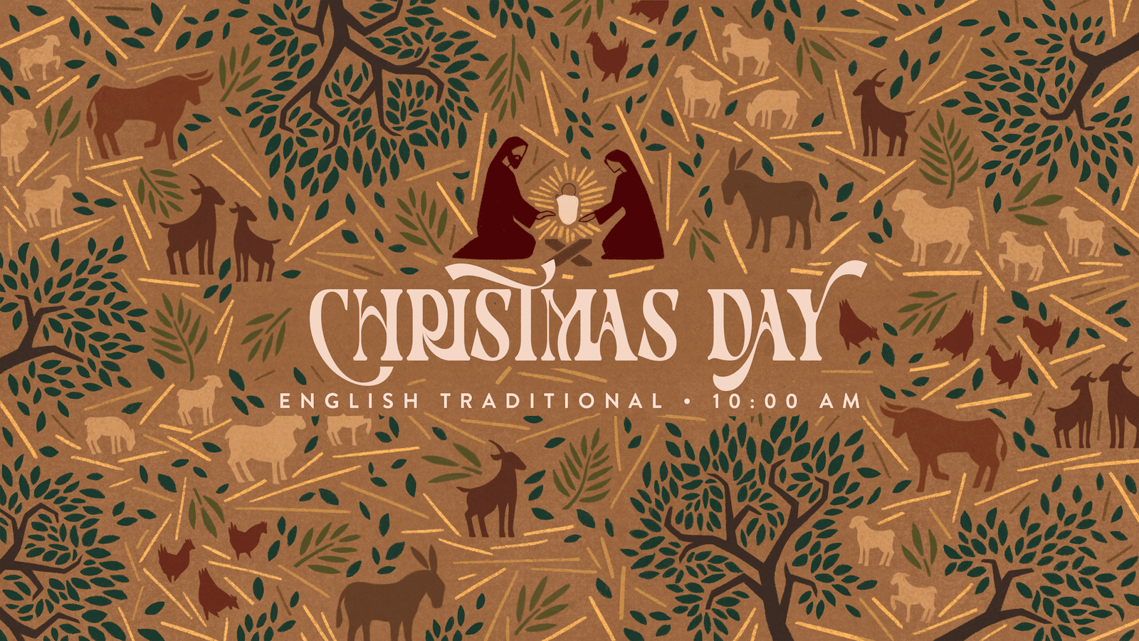 Christmas Day, English Traditional Worship, 10:00 a.m.